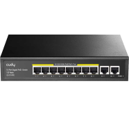 Cudy 8-Port Gigabit PoE Plus Switch With 2 Gigabit Uplink Ports image