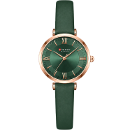 Curren 9079 Pu Leather Watches Women'S Quartz Leather Wristwatch image