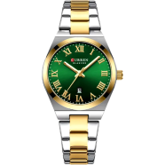 Curren 9095 Dial Quartz Elegant Ladies Watches Stainless Steel Waterproof Watch image