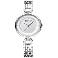 Curren luxury womens fashion watch waterproof wrist stainless steel watch (9052) image