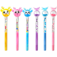 Cute Cartoon Gel Ink Pen (Any Colour and Any Design)0.5 mm -1 Pc