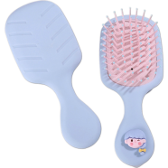 Cute Cartoon Kids Hair Comb Baby For Girls Hair Comb Hair Brush Child Portable Anti-Static Comfortable Head Massager image