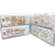 Cute Check Box Pencil Bag image