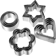 Cute Cookies Cutter Set Baking Made Easy image