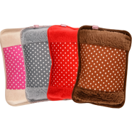 Cute Dot Pattern Rechargeable Winter Hand Warmer 220V 500W Electric Hot Water Bag image