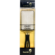 Cute Girl Luxury Hair Brush - Gold And White image