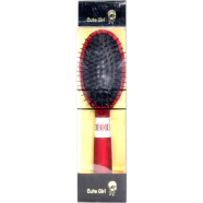 Cute Girl Paddle Hair Brush - Red image