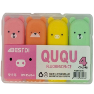 Cute Mini Highlighter Pastel 4pc image