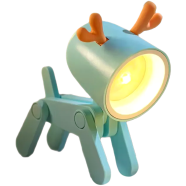 Cute Puppy Mini Led Night Light Portable Dog Desk Lamp 1Pcs With Free Additional Batteries 3 image