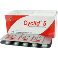 Cyclid 5 mg Tablet 10's Strip image