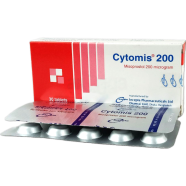 Cytomis 200 mcg Tablet 10's Strip image