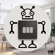 DDecorator Automated Robot Switch Socket Wall Sticker - (SS163) icon