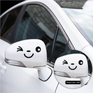 DDecorator Blinking Eye Vinyl Decals Removable Bumper Sticker for Car [Pair] - CS94
