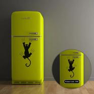 DDecorator Cat Scratching Vinyl Decals High Quality Removable Fridge Sticker image