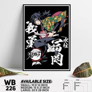 DDecorator Demon Slayer Anime Series Wall Board and Wall Canvas image