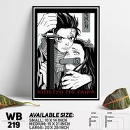 DDecorator Demon Slayer Anime Series Wall Board and Wall Canvas image