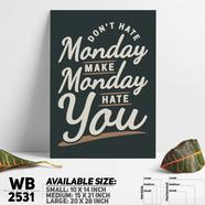DDecorator Do Something More Motivational Wall Board And Wall Canvas - WB2531