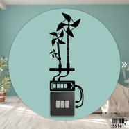 DDecorator Eco - Friendly Windmills Switch And Socket Vinyl Decals Removable High Quality Wall Sticker - SS181 icon