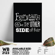 DDecorator Everything - Motivational Wall Board and Wall Canvas - WB2123