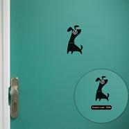 DDecorator Excite (Dog) Vinyl Decals Removable Door Eye Sticker - DE98 icon