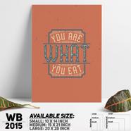 DDecorator Food - Motivational Wall Board and Wall Canvas - WB2015