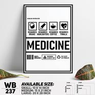 DDecorator Funny Doctor and Nursing Parody Wall Board and Wall Canvas image