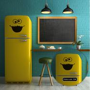 DDecorator Happy Fridge Vinyl Decals High Quality Removable Fridge Sticker image