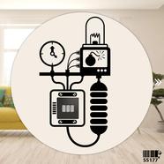 DDecorator Innovative Energy System Switch And Socket Vinyl Decals Removable High Quality Wall Sticker image