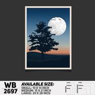 DDecorator Landscape Art Digital Illustration Wall Board And Wall Canvas - WB2697