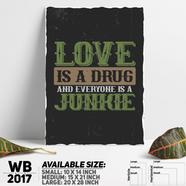 DDecorator Love - Motivational Wall Board and Wall Canvas - WB2017