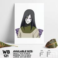DDecorator Naruto Uzumak Manga Naruto Anime Wall Board And Wall Canvas - WB121
