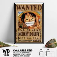  DDecorator Anime Manga series Wall Canvas - WB138