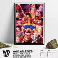 DDecorator One Piece Anime Manga series Wall Board and Wall Canvas image