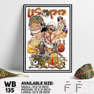 DDecorator One Pcs Anime Manga series Wall Board And Wall Canvas - WB135
