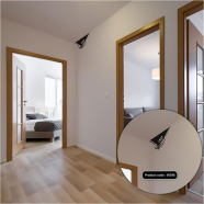 DDecorator Scary Face Vinyl Decals Removable Wall Sticker image