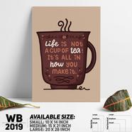 DDecorator Tea - Motivational Wall Board and Wall Canvas