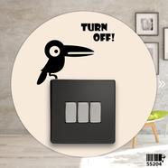 DDecorator Toucan Bird Switch And Socket Vinyl Decals Removable Wall Sticker image