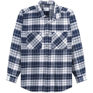DEEN Arctic Blue Check Flannel Shirt image