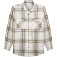 DEEN Ash Grey Check Flannel Shirt image