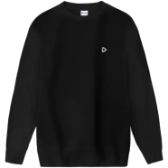 DEEN Black Sweatshirt in French-Terry image