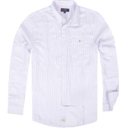 DEEN Blue Banker Stripe Shirt 20 – Regular Fit image