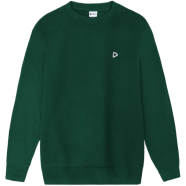 DEEN Bottle Green Sweatshirt in French-Terry image
