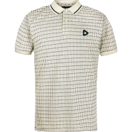 DEEN Cream Retro Wave Printed Polo 56 image