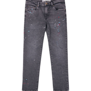 DEEN Grey Paint Splattered Jeans 70 image