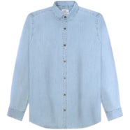 DEEN Light Blue Denim Shirt image