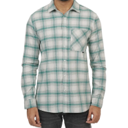 DEEN Mint Green Classic Plaid Flannel Shirt image