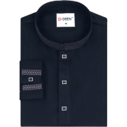 DEEN Navy Embroidered Panjabi 12 image