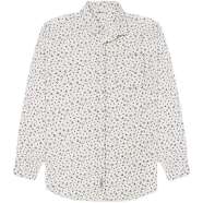 DEEN Off White Floral Print Full Sleeve Shirt image