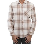 DEEN Silver Grey Shadow Plaid Flannel Shirt image