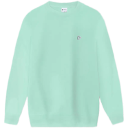 DEEN Teal Sweatshirt in French-Terry image